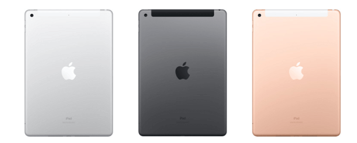 Apple iPad 10.2 (2019) colors