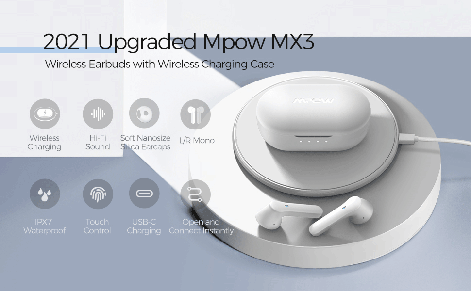 Mpow MX3 Bluetooth Earbuds
